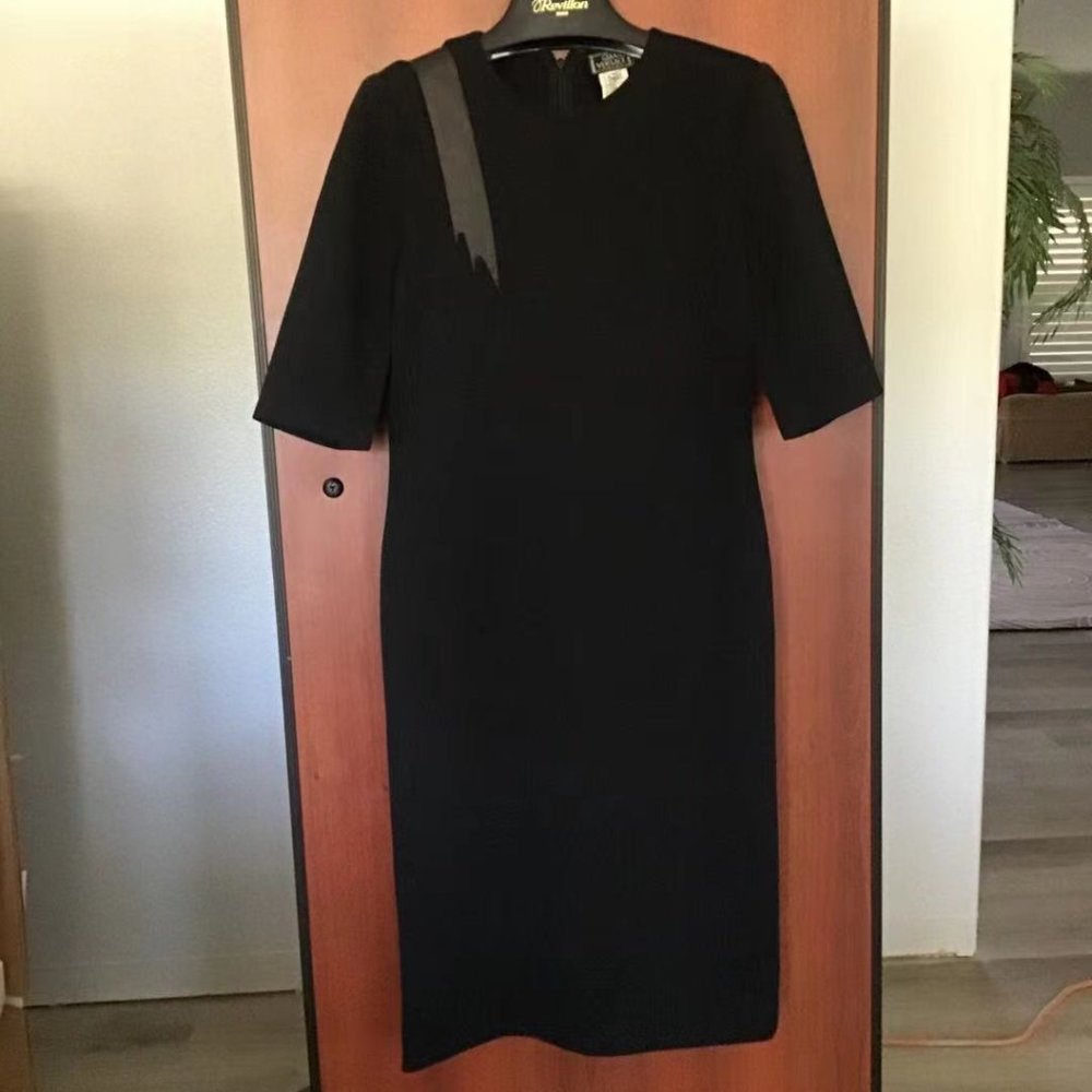 Woman Versace dress
